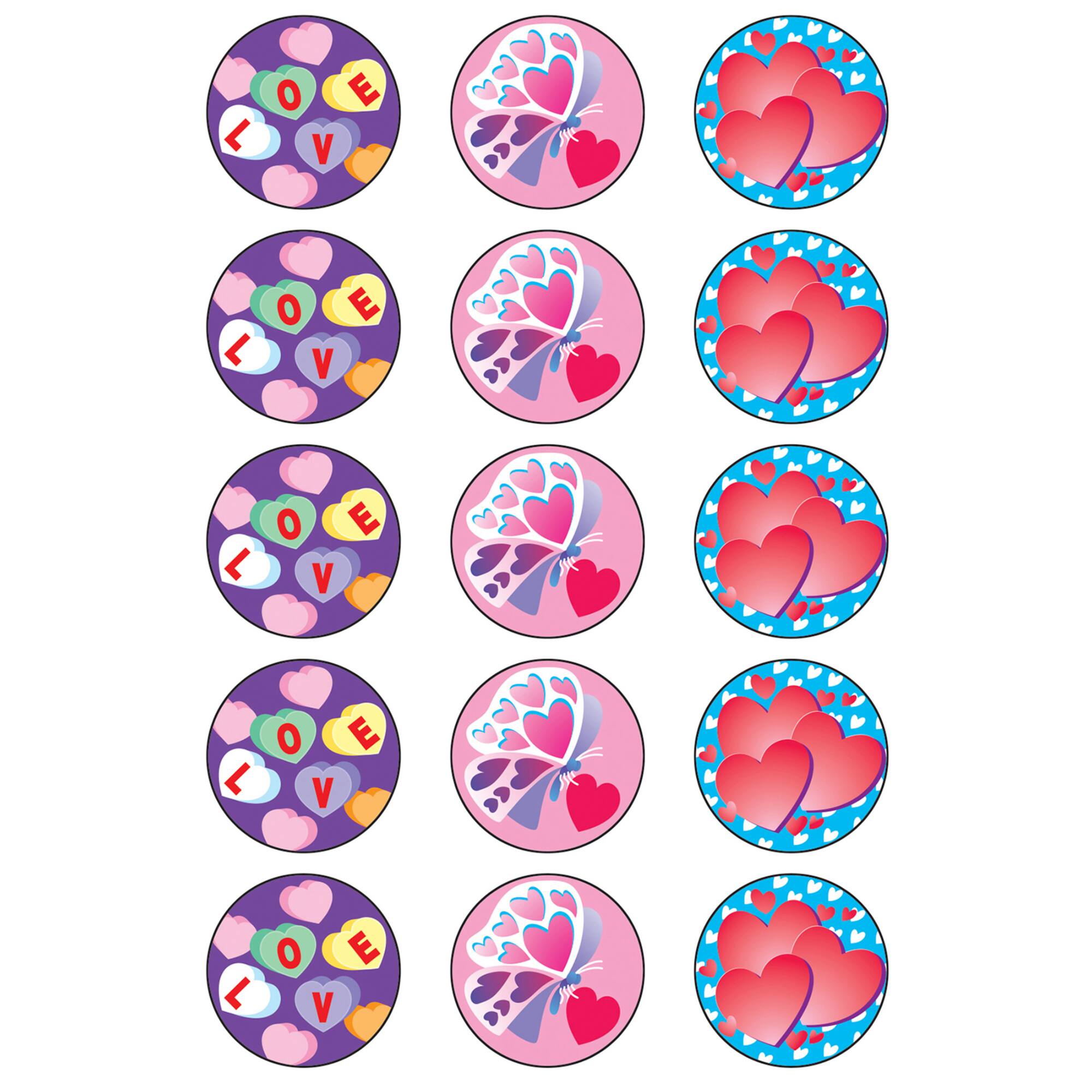 Trend Enterprises® Stinky Stickers® Valentine's Day/Cherry, 6 Packs of 60ct.